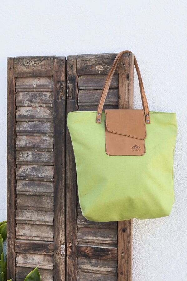 Tote bag Jaén verde menta