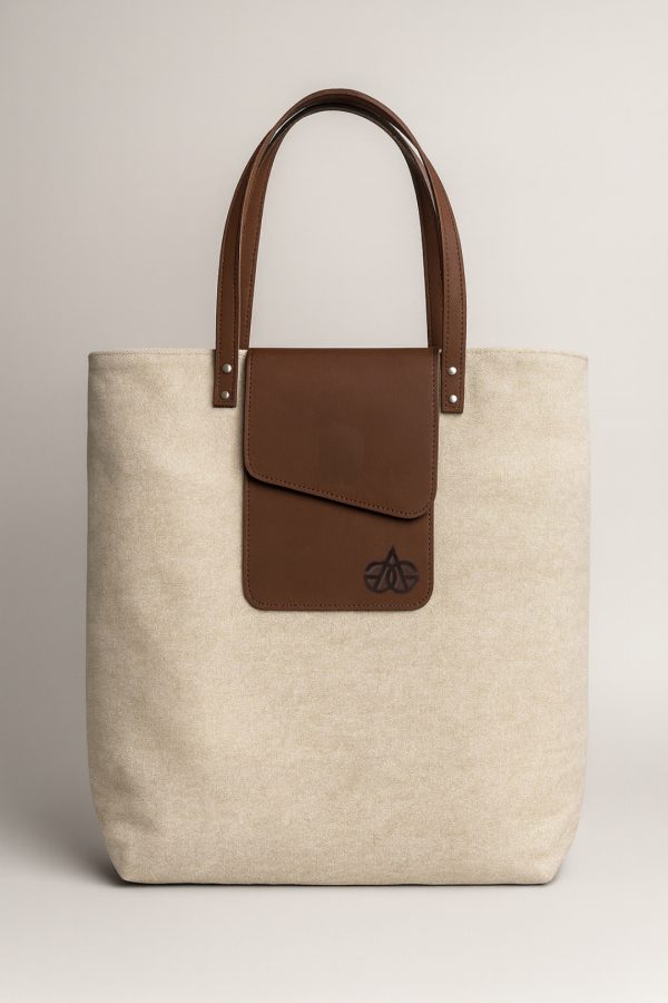 Tote bag Jaén Beige-Marrón